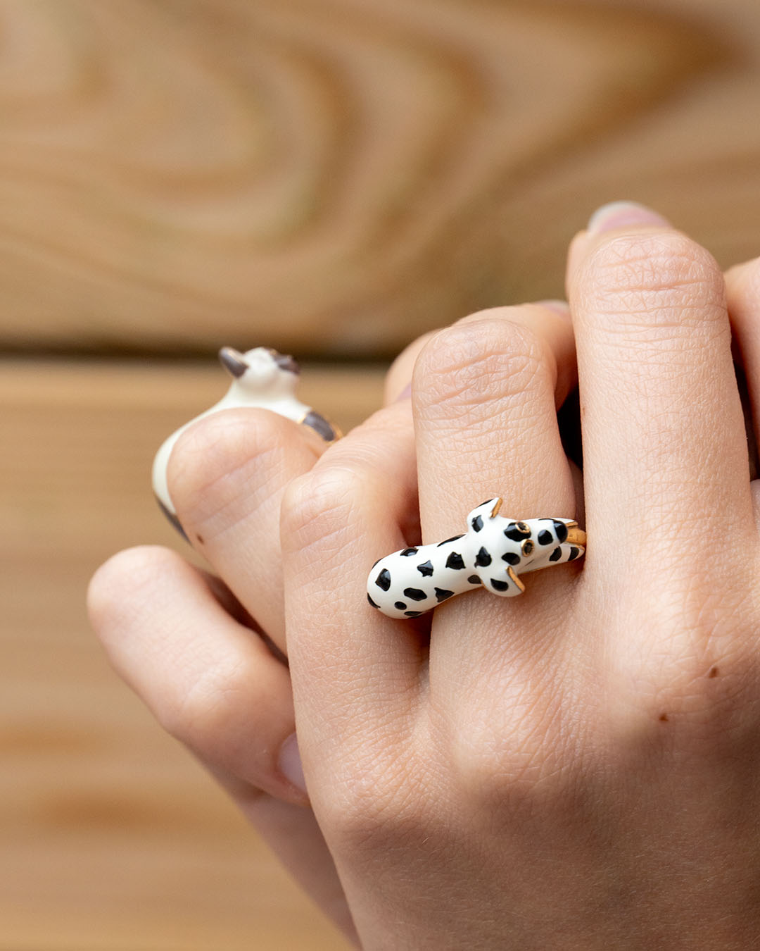 Gianna Dalmatian Ring - Chic Ping