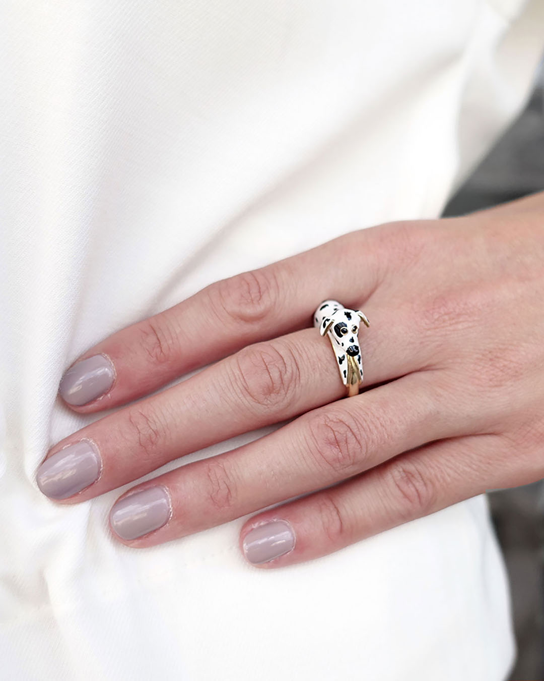Gianna Dalmatian Ring - Chic Ping