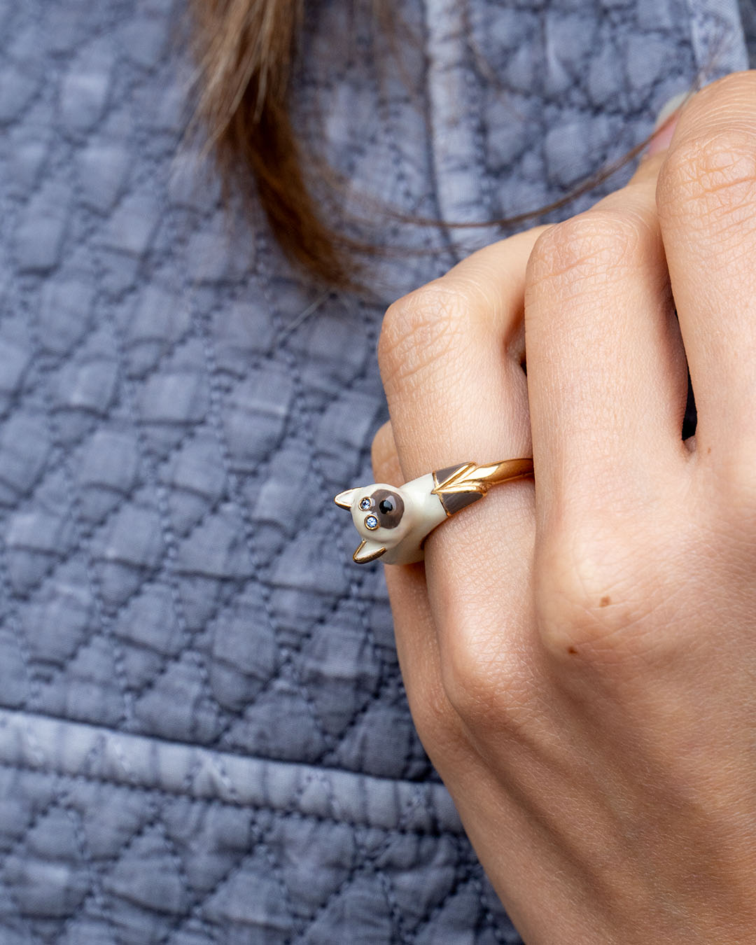 Marisa Siamese Ring - Chic Ping