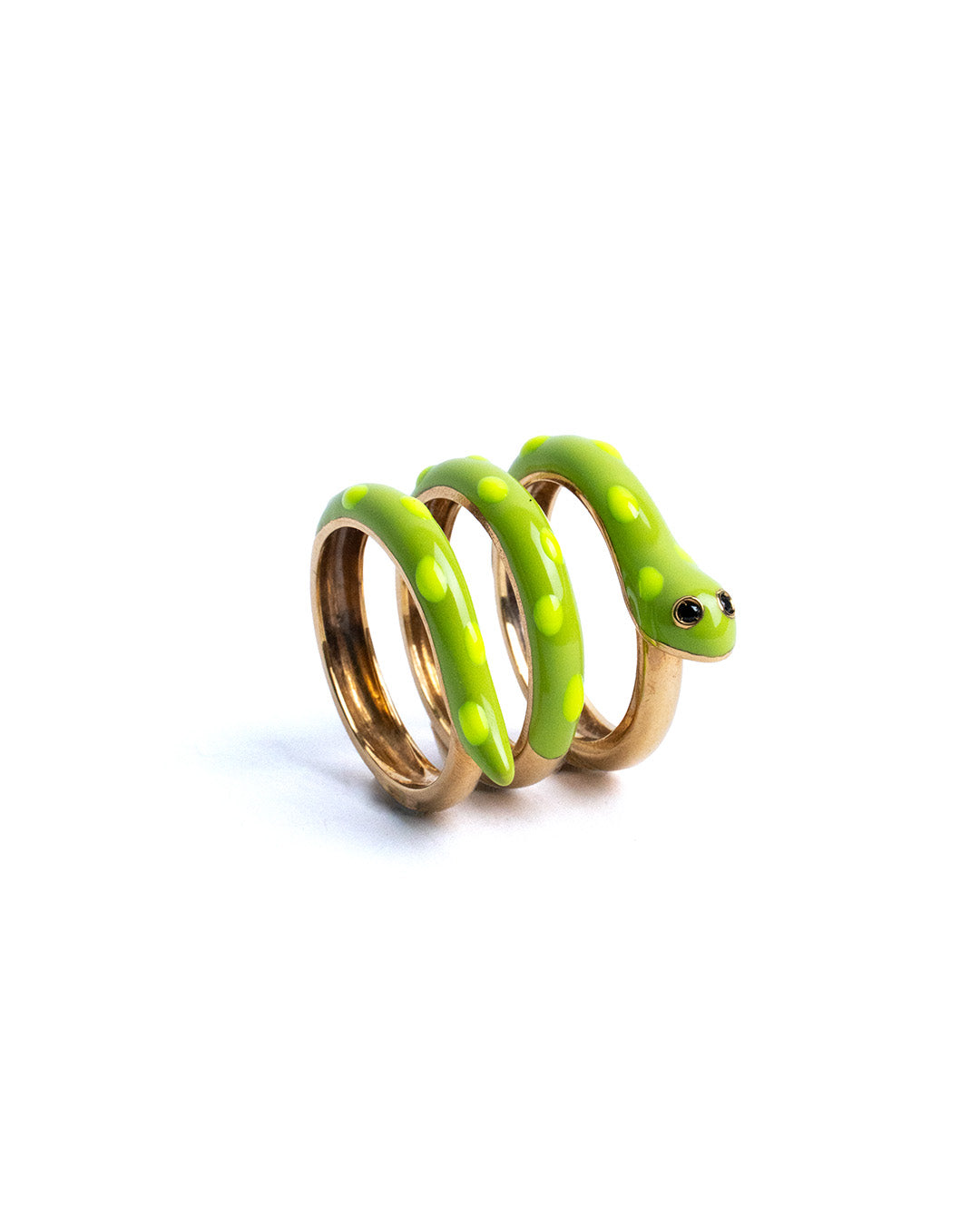 Silvio Snake Stackable Ring - Chic Ping