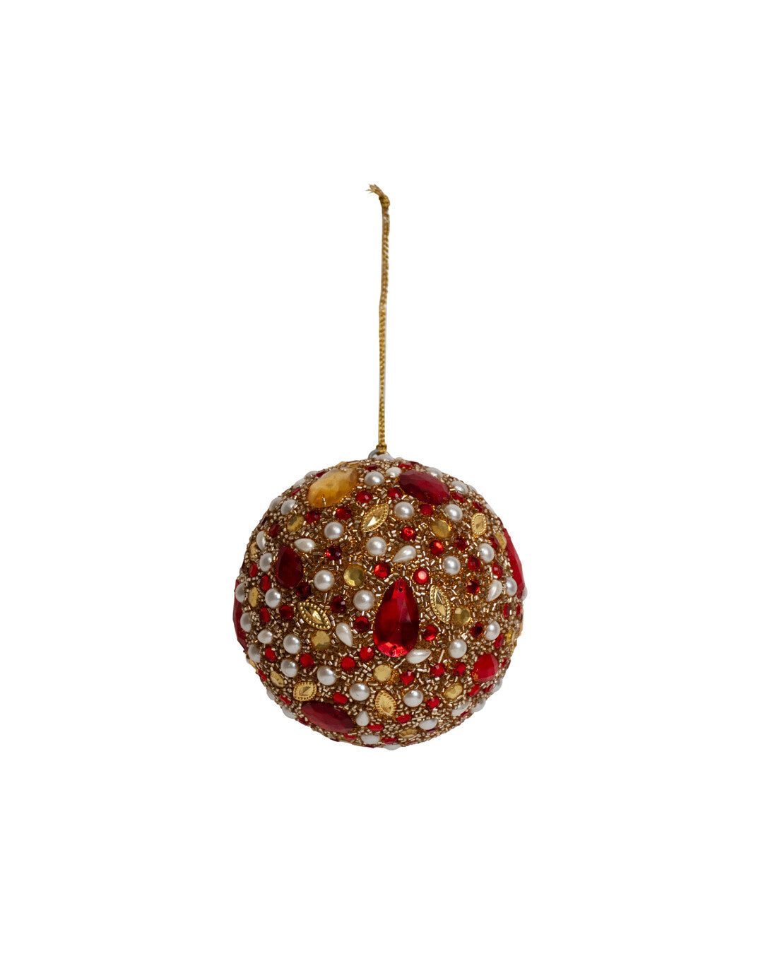 Decorative Stone Christmas Ball