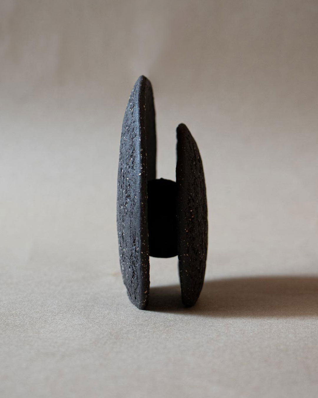 Nomad Luna - New moon incense burner ceramics Claire Lune