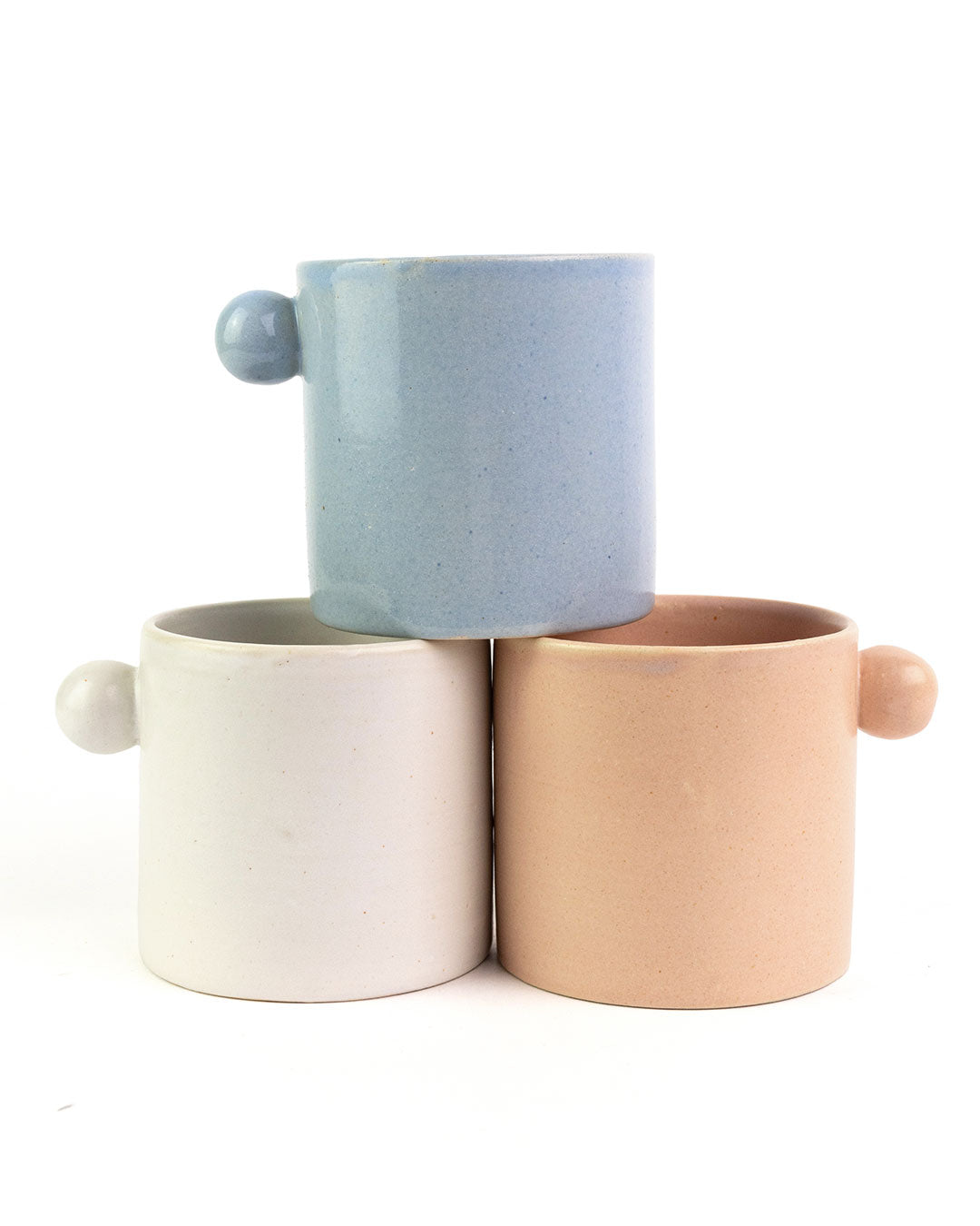 Dot cup MIX - Set of 6 pottery Clara Ceramics