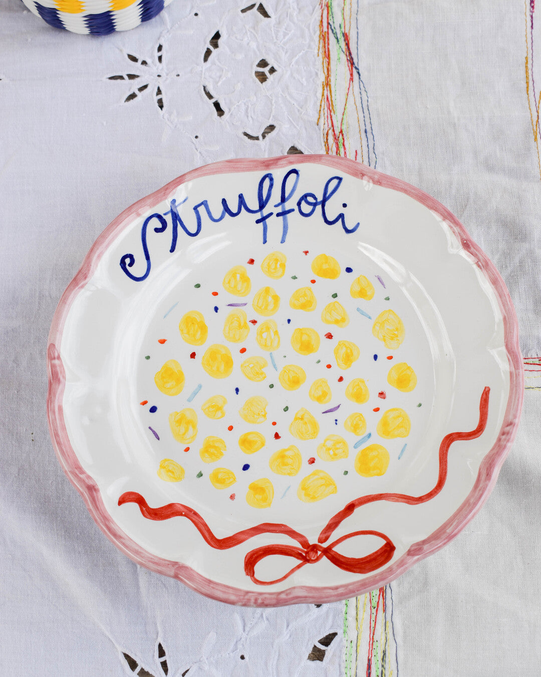 Struffoli Plate