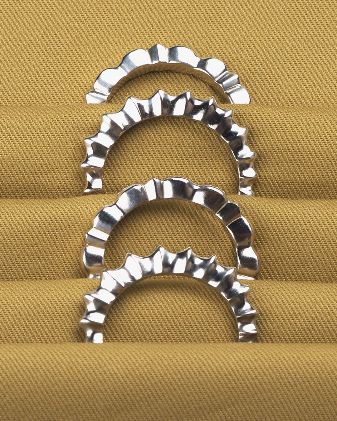 Impala ring II silver Crush Jewel