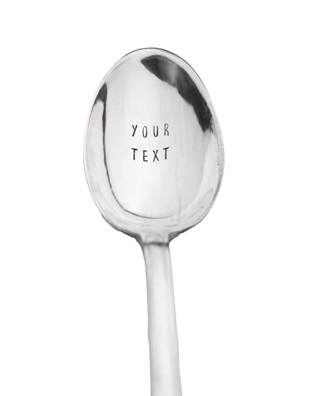 Hand-stamped vintage silver spoon - custom product