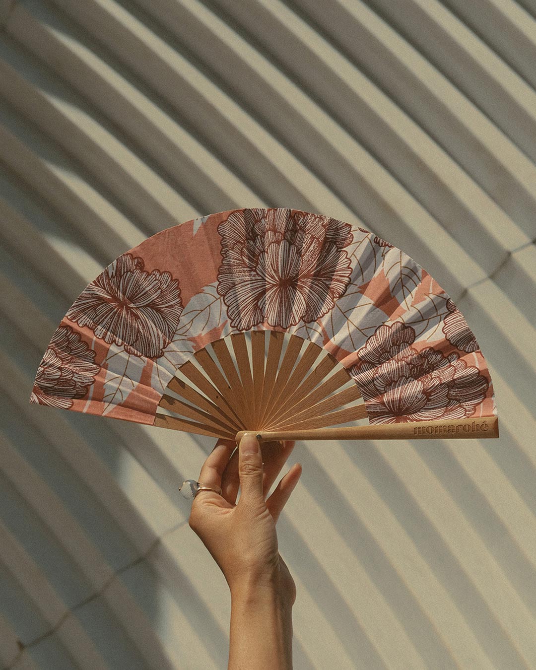 Fan Vintage Upcycled handmade handcrafted