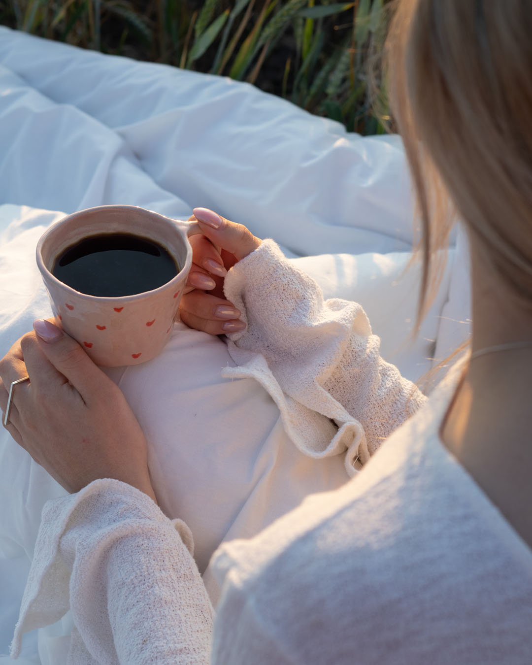 Daily dose ceramics hearts mug