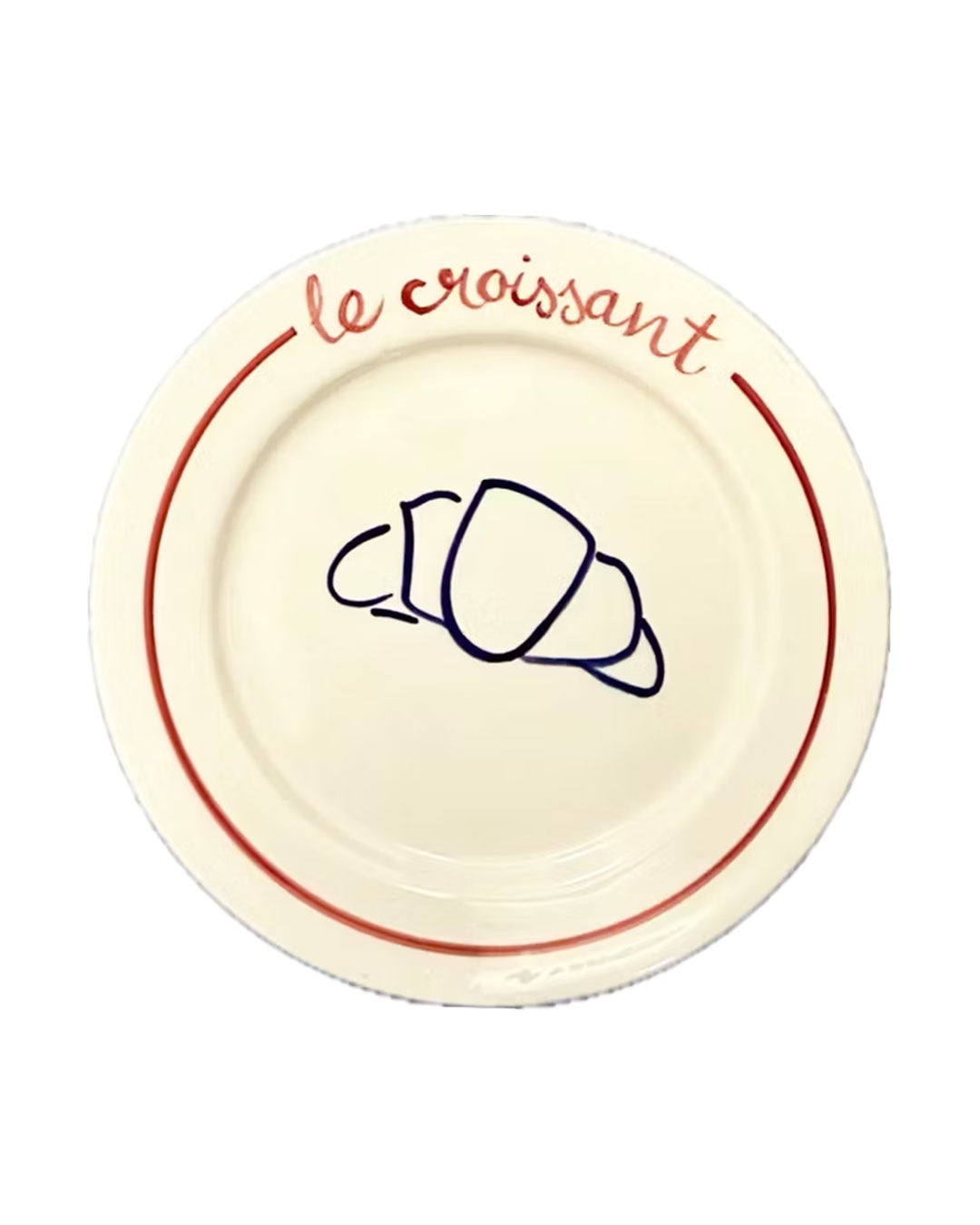 Le croissant plate