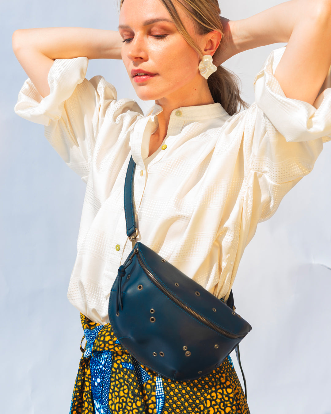 Handmade leather bag - Double Trouble Bologna