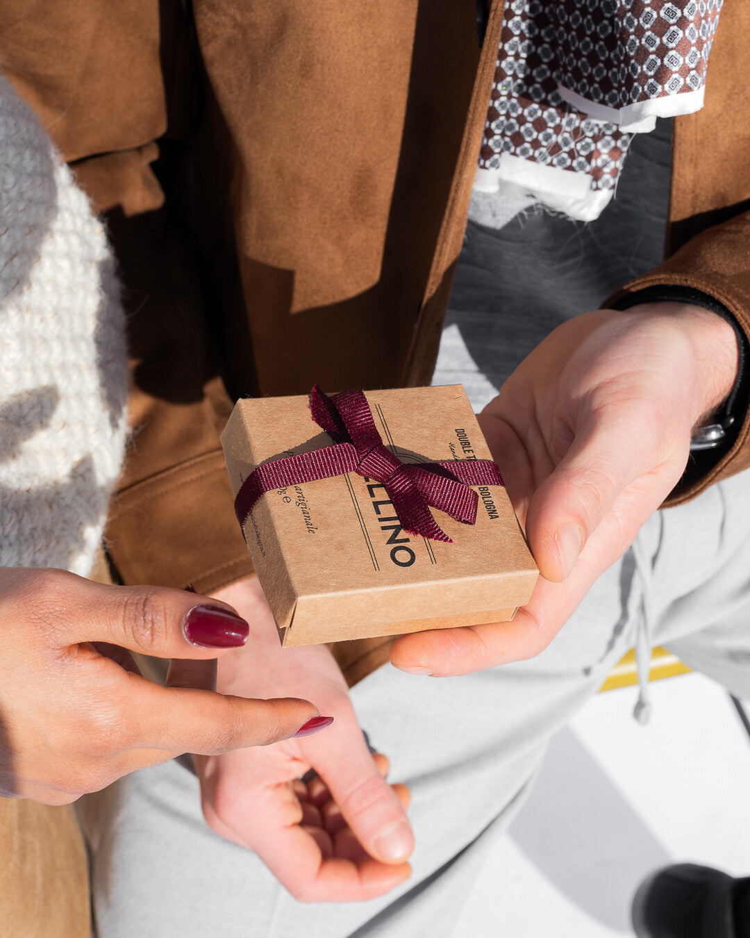 Custom Tortellino keychain - 2 letters