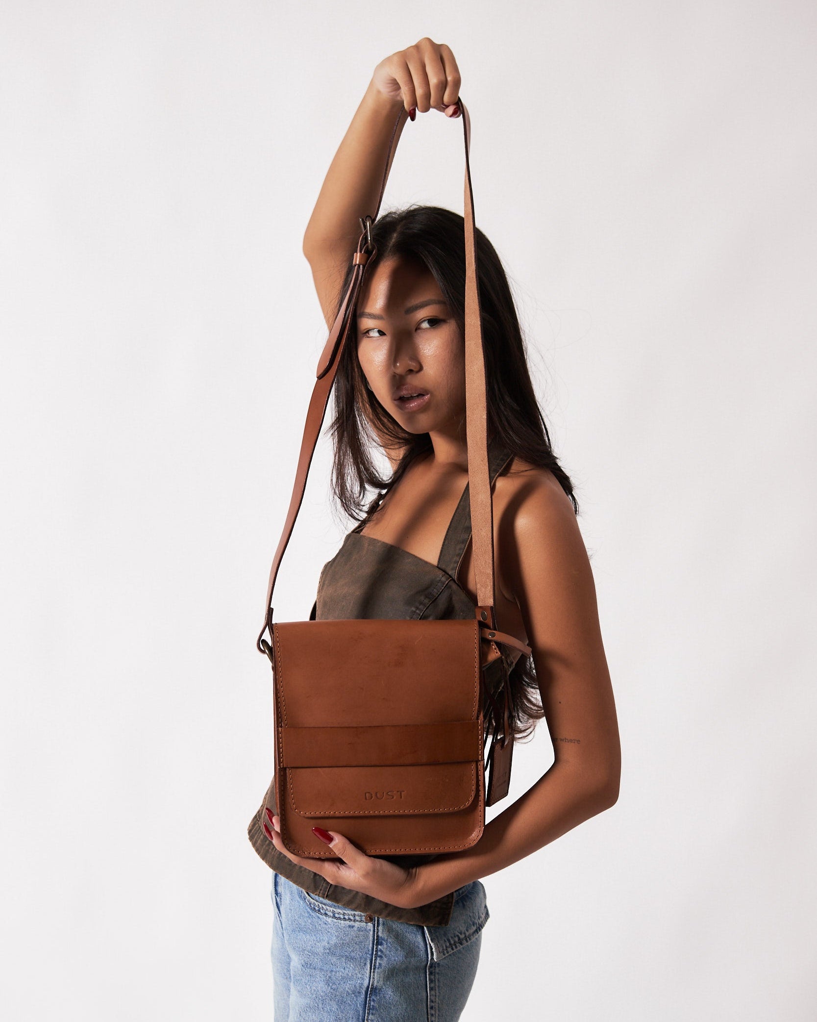 Leather Messenger Soho Collection