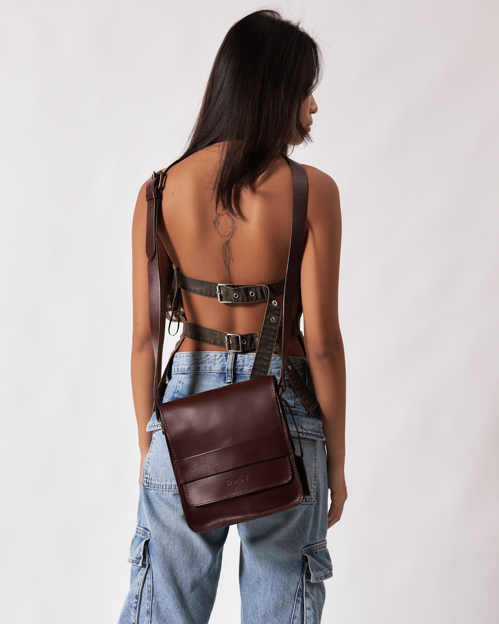 Leather Messenger Soho Collection