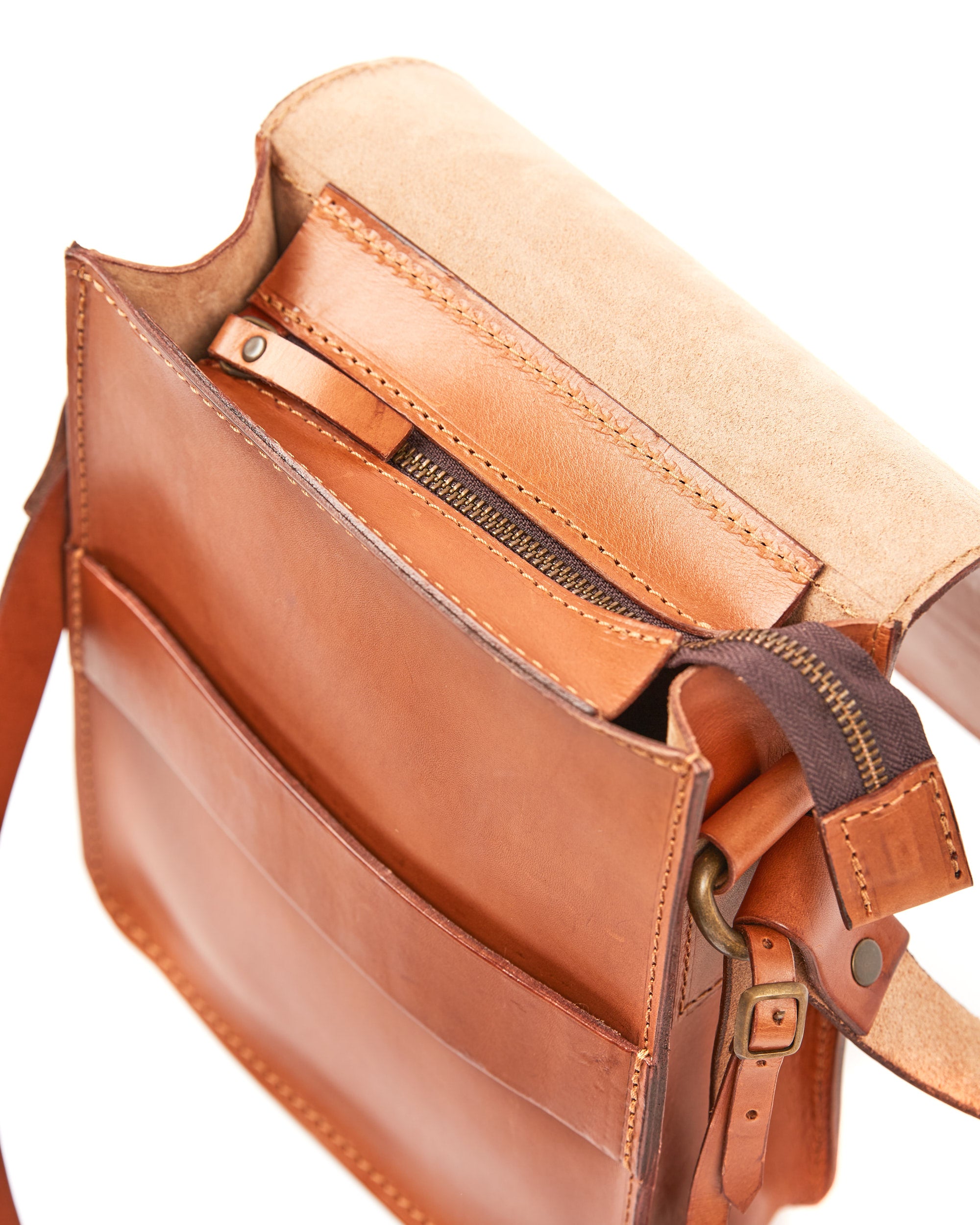 Leather Messenger Soho Collection