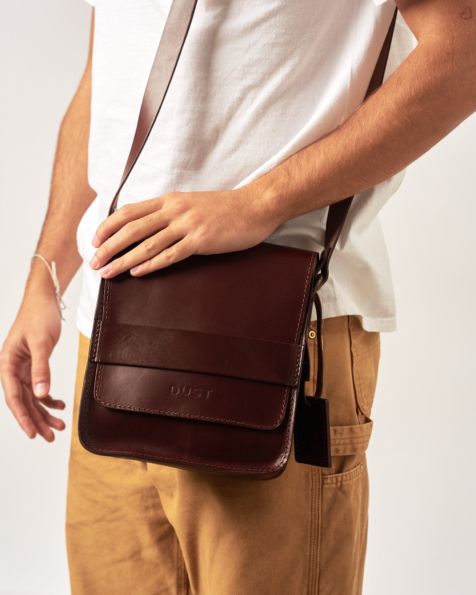 Leather Messenger Soho Collection