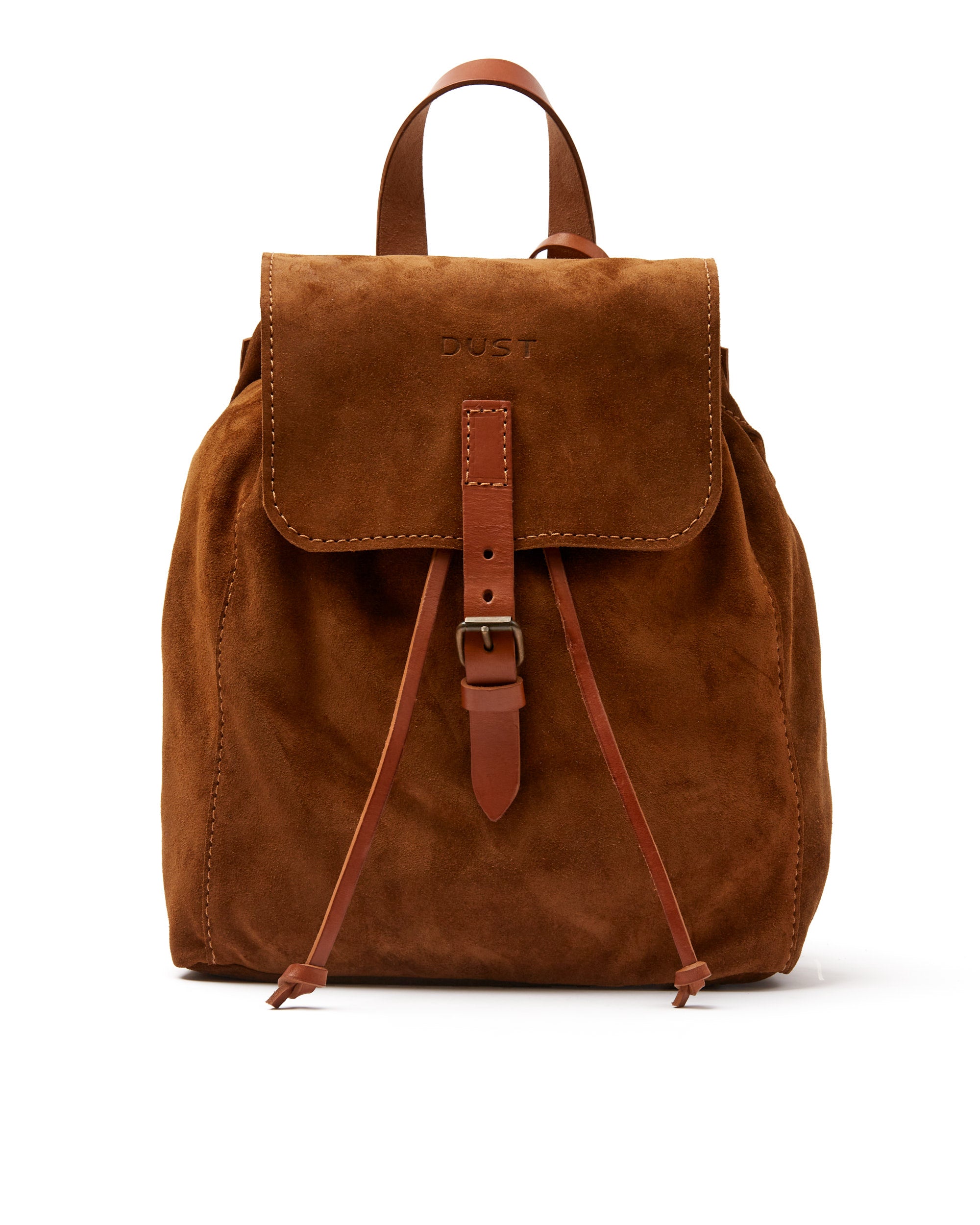 Leather Backpack in Suede Venice Collection