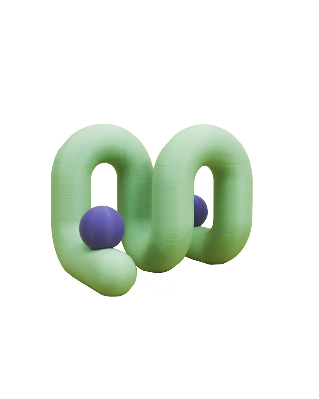 3D printed colorful book end - Emil Robbrecht