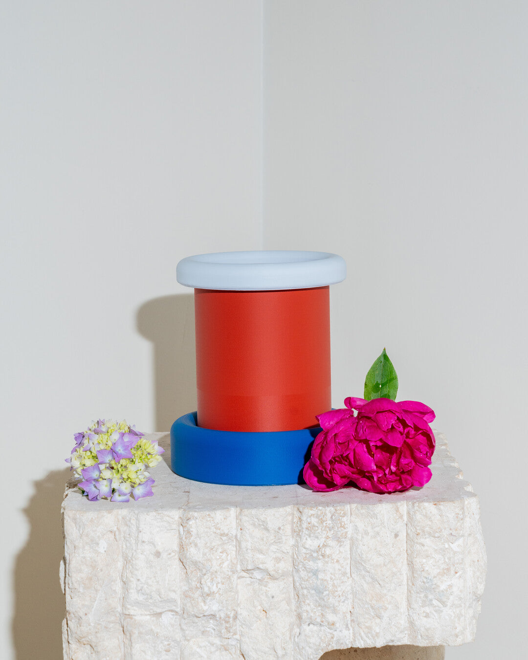 3D printed colorful vase - Emil Robbrecht