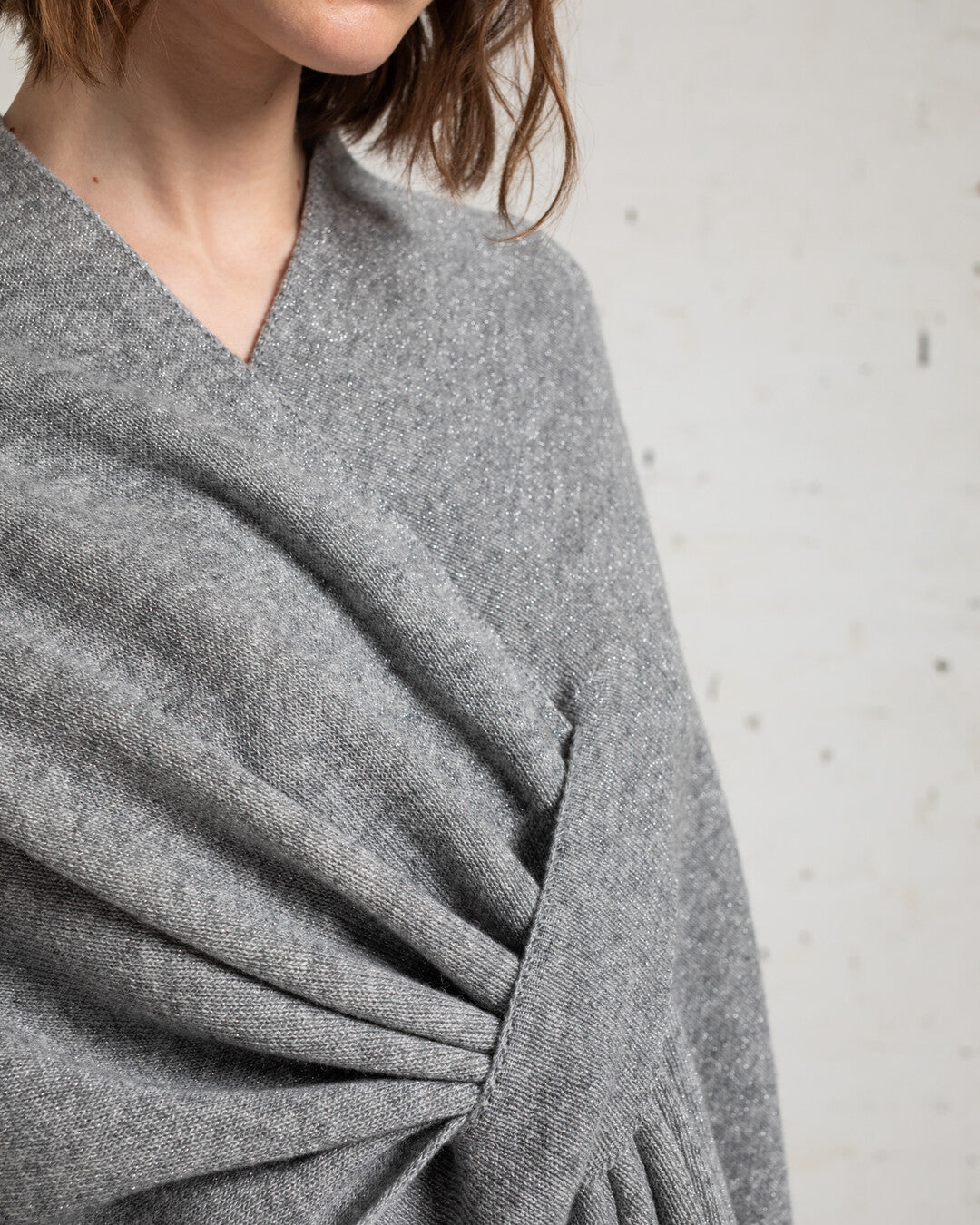 Firenze lurex poncho