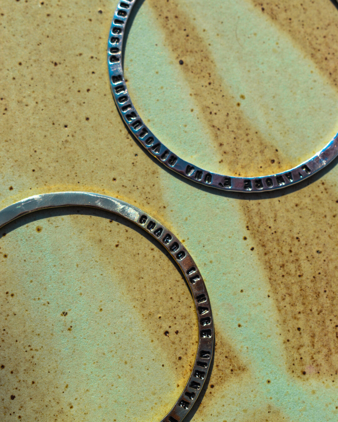 flat bracelet text - Fabio Corsini