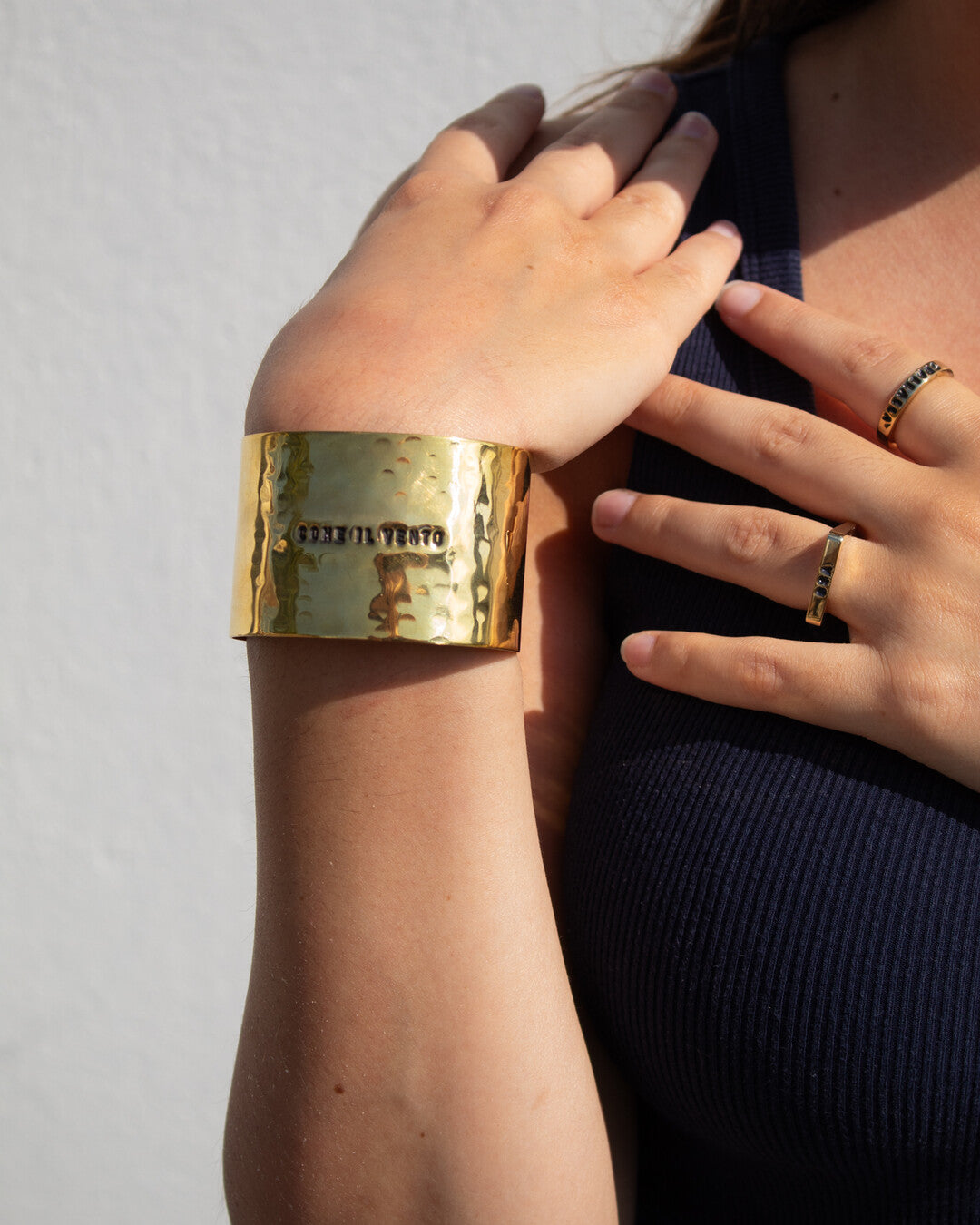 wide bracelet text - Fabio Corsini