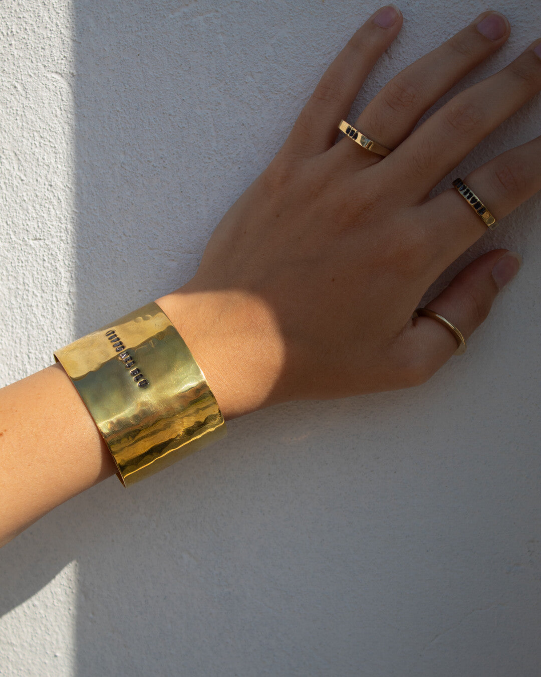 wide bracelet text - Fabio Corsini