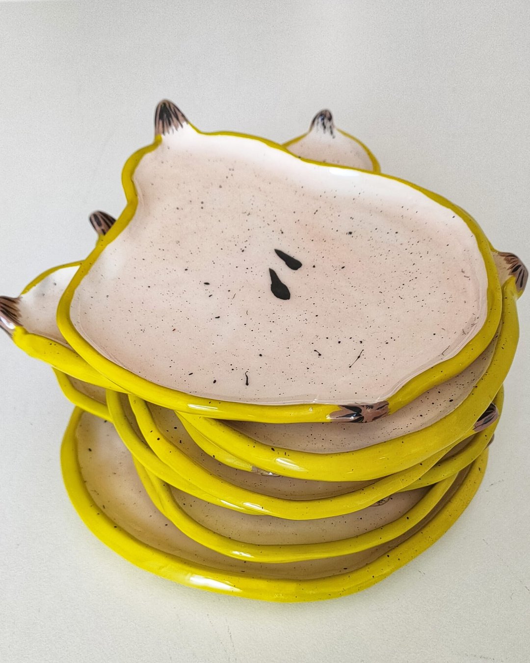 Handmade ceramic pear plate - Federica Massimi