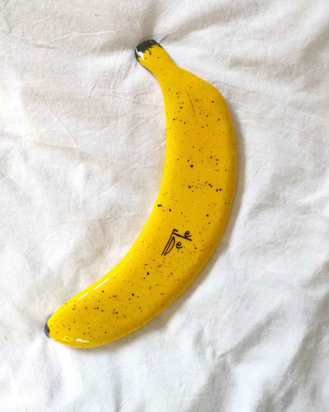 Handmade ceramic banana plate- Federica Massimi