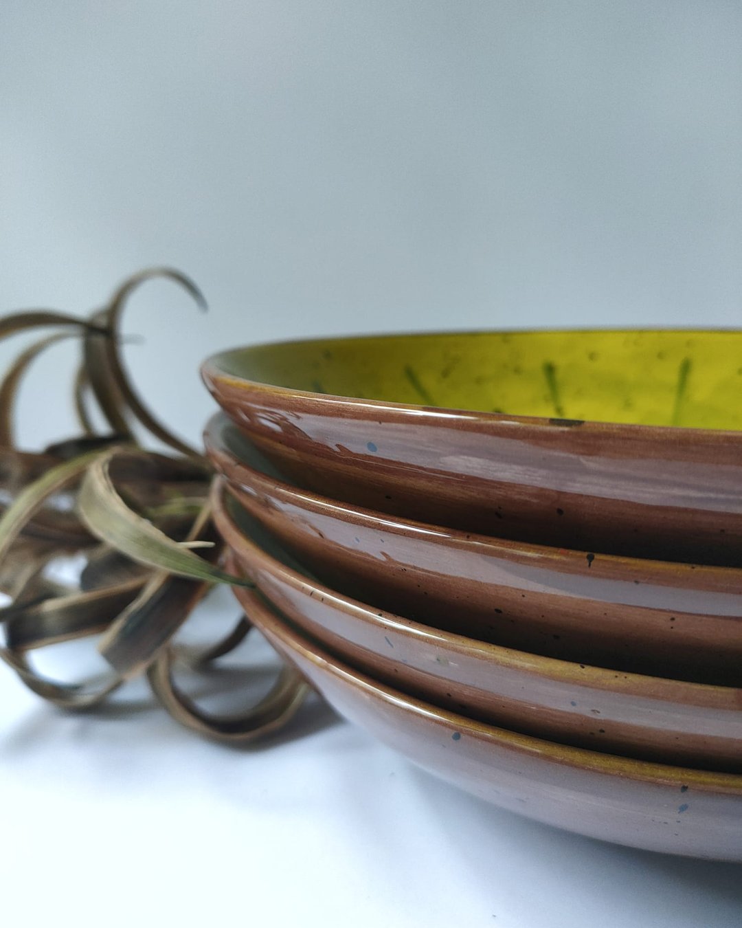 Handmade ceramic kiwi fruit bowl - Federica Massimi