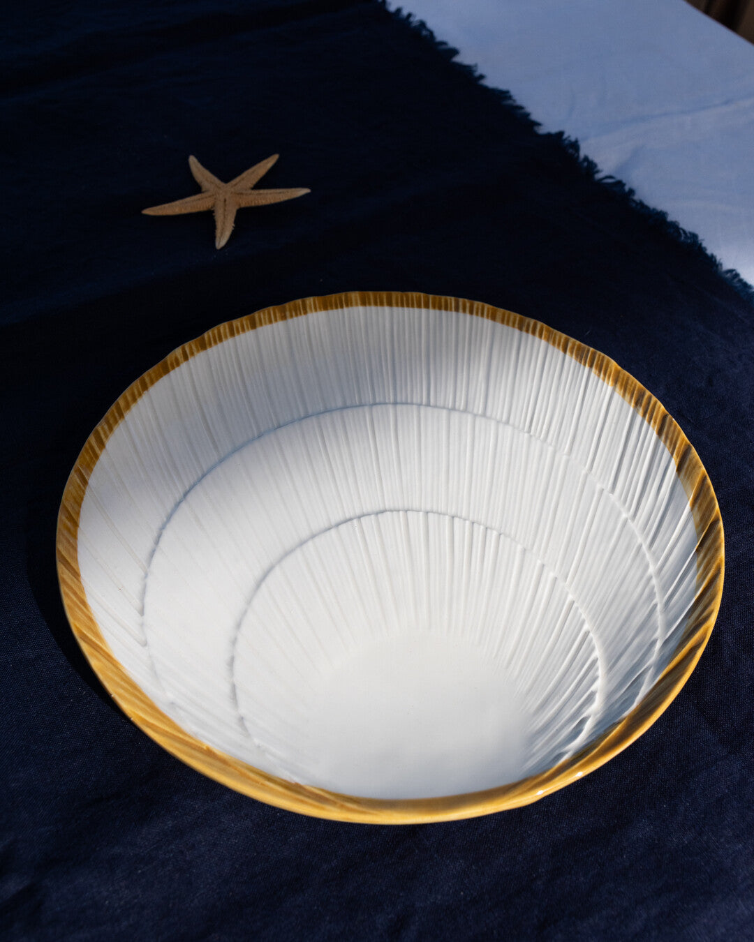 Konkylie dinner plate