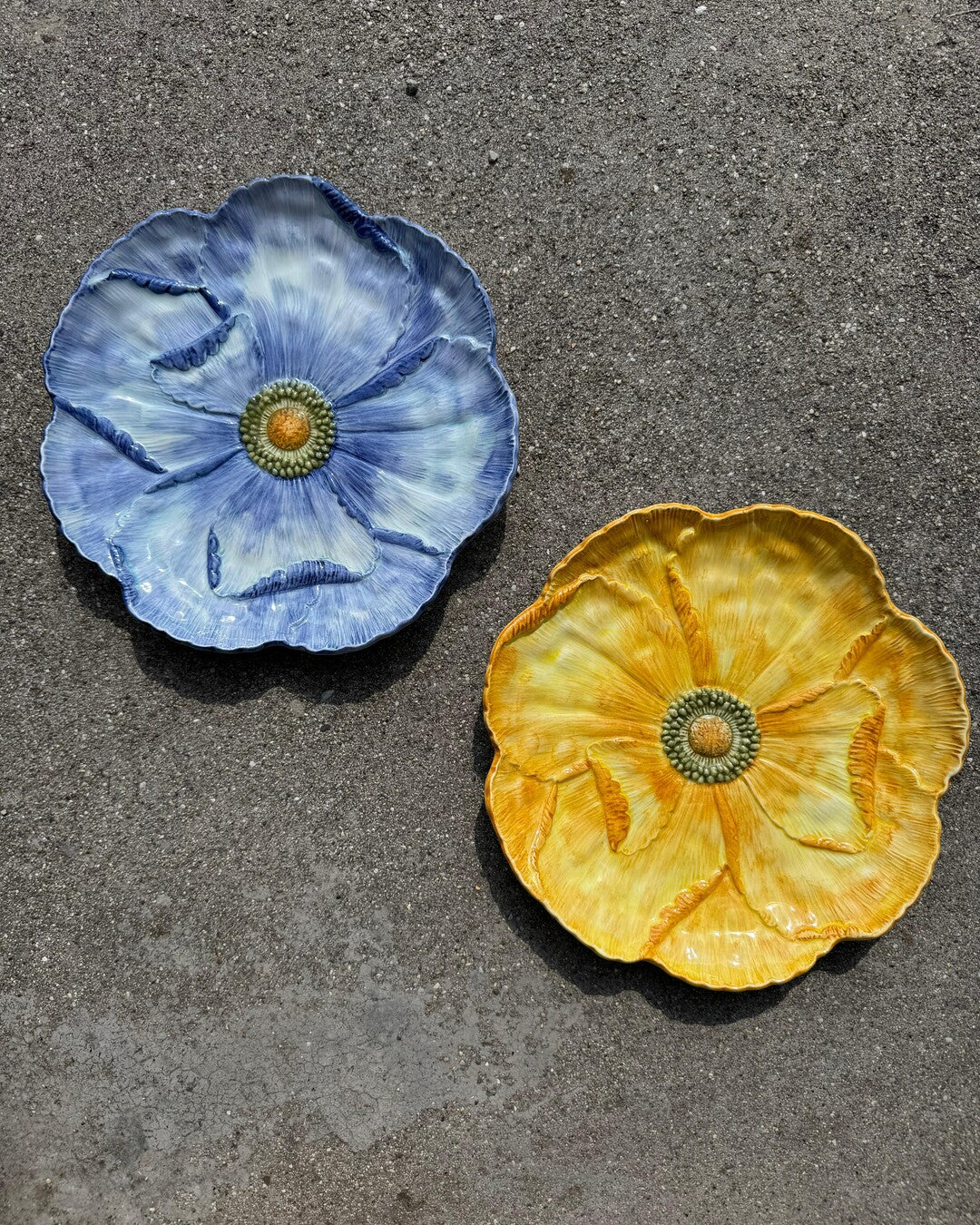 Poppy dinner plate MIX - Set of 4 (-7%)