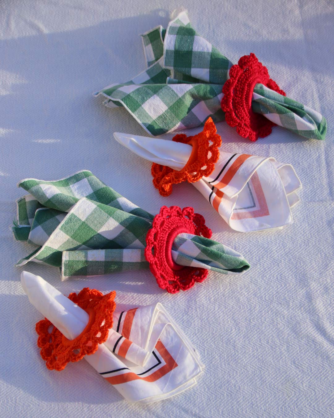 Crochet napkin holder - Almace