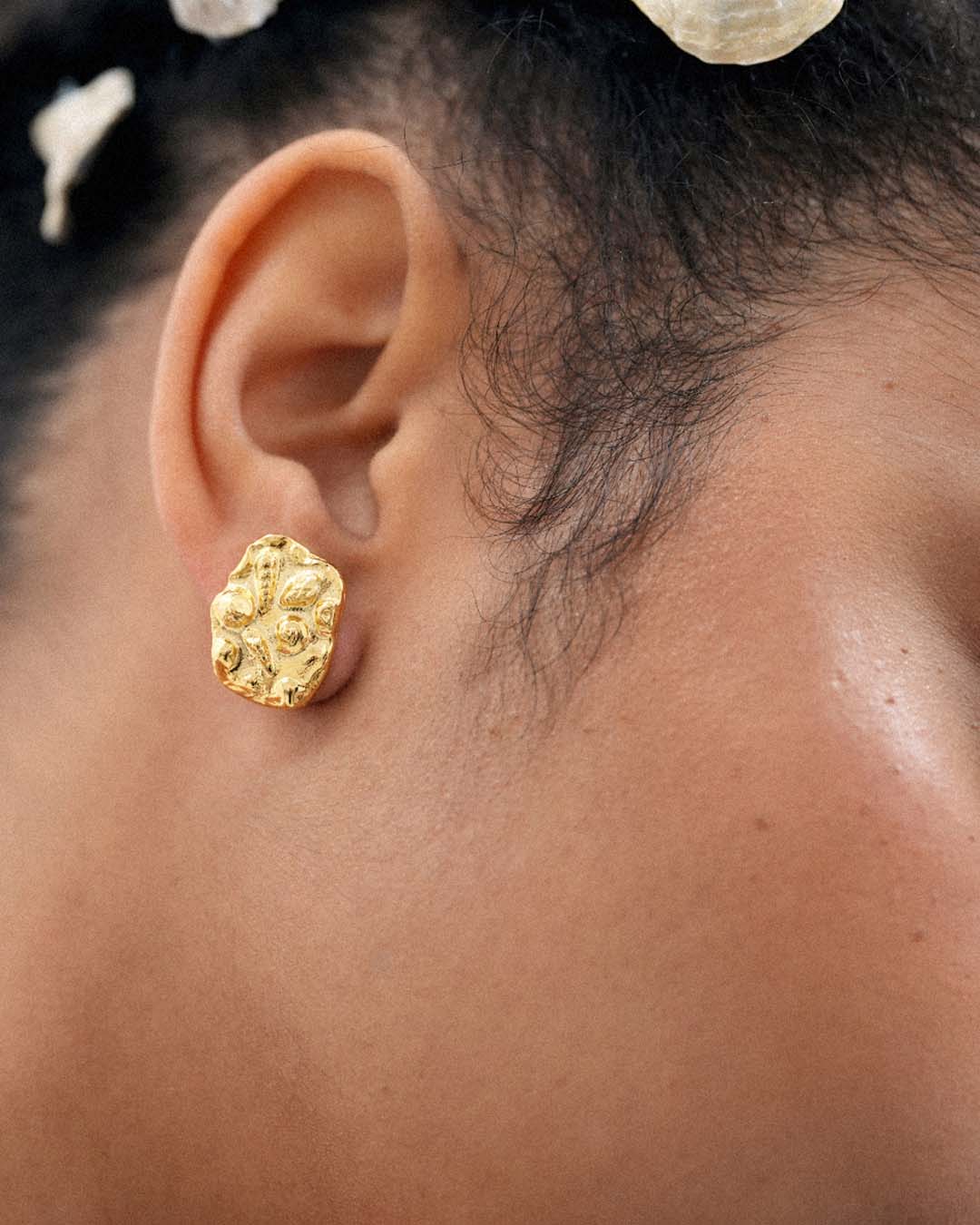 Maxi Jurassic Stud Earrings