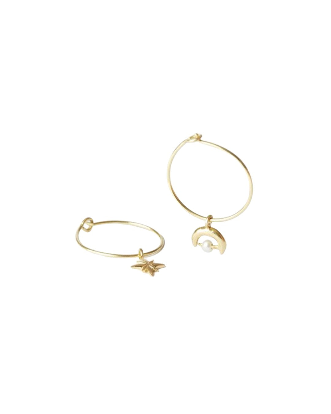 Star & Moon Earrings