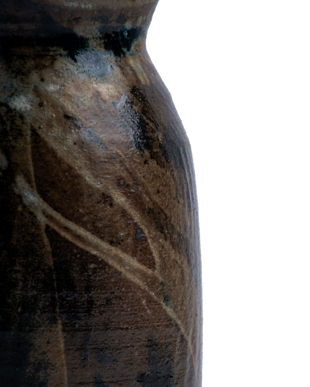 Water bottle handmade ceramic
