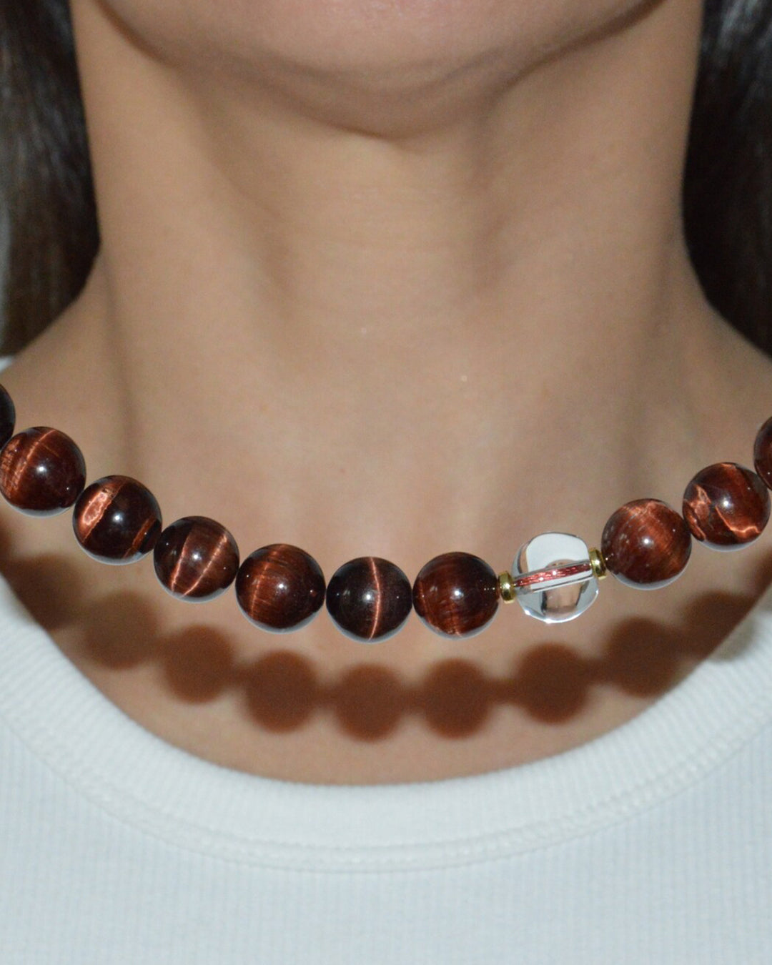 Red Tiger’s Eye Necklace
