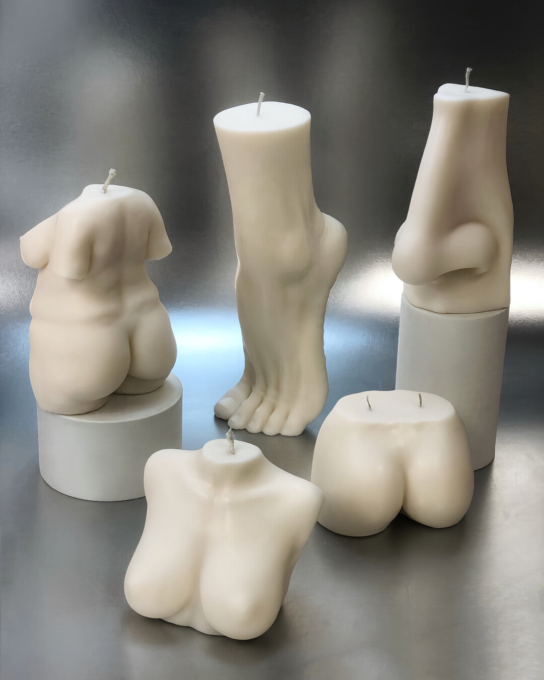 Foot Sculpture candle