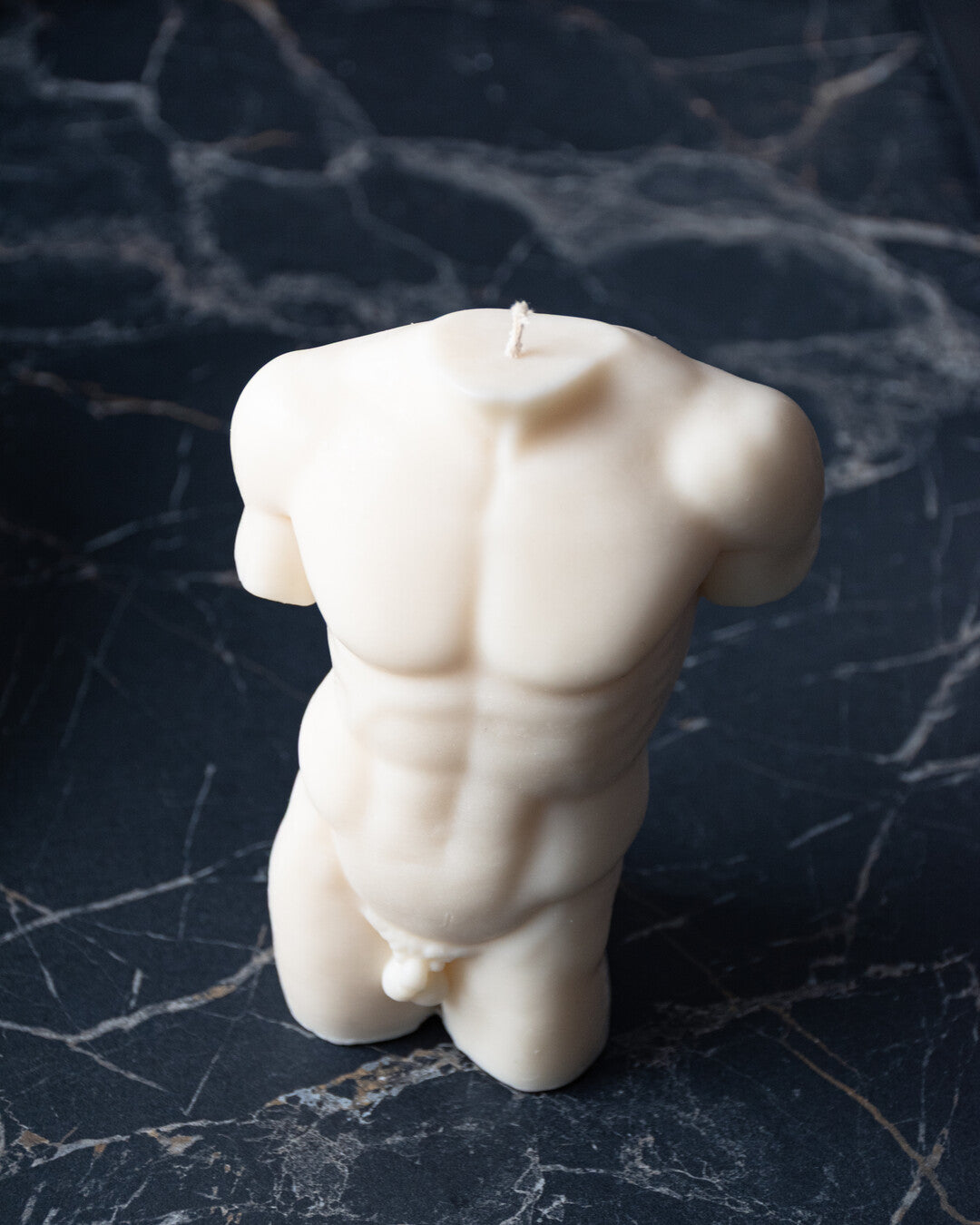 Olympus Male Sculpture candle