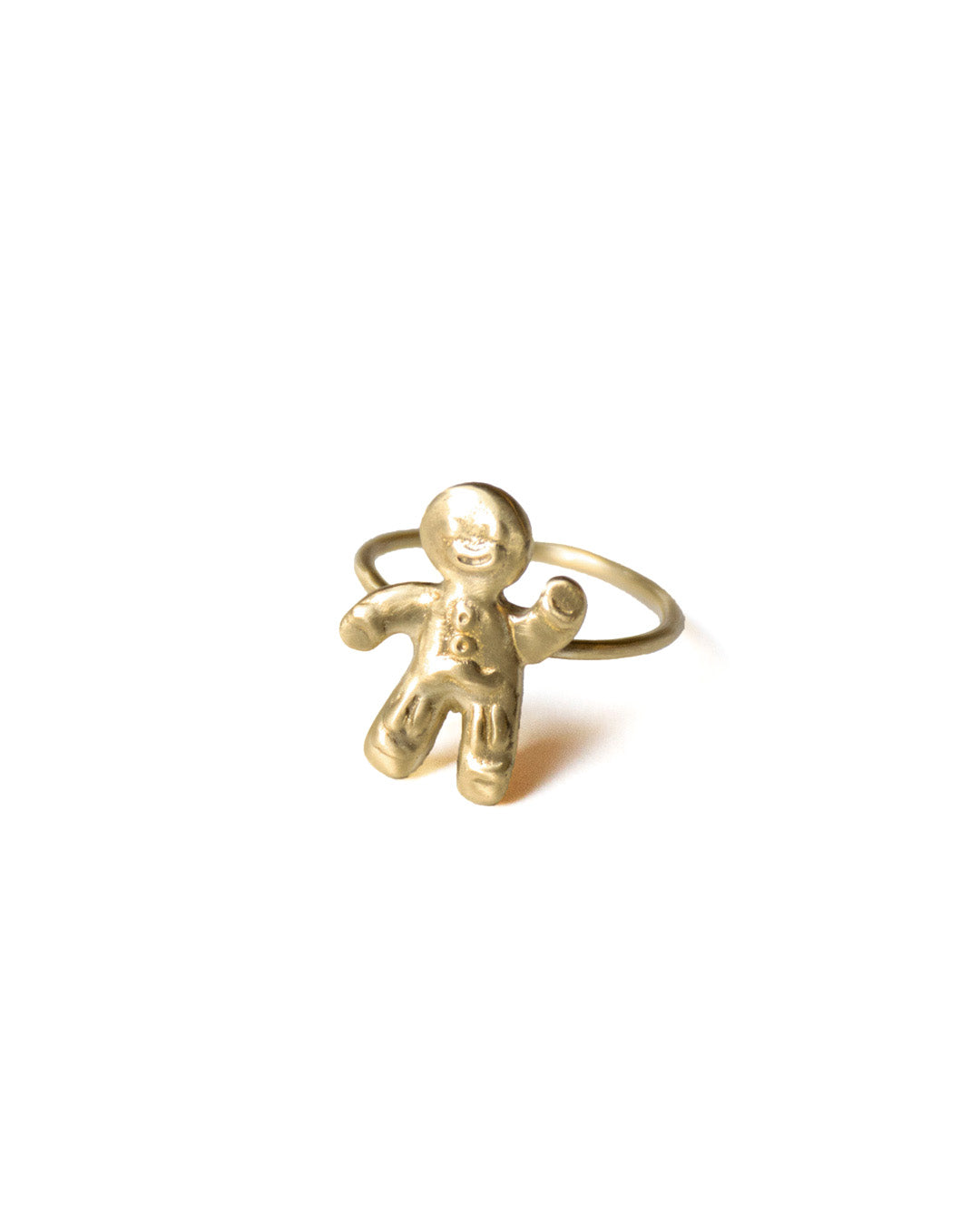 Gingerbread Man Ring