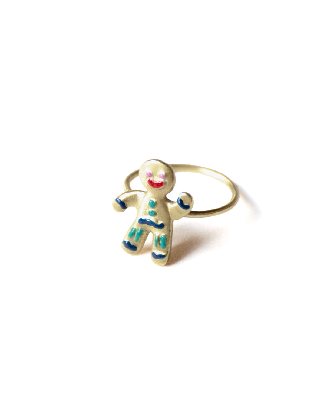 Gingerbread Man Ring