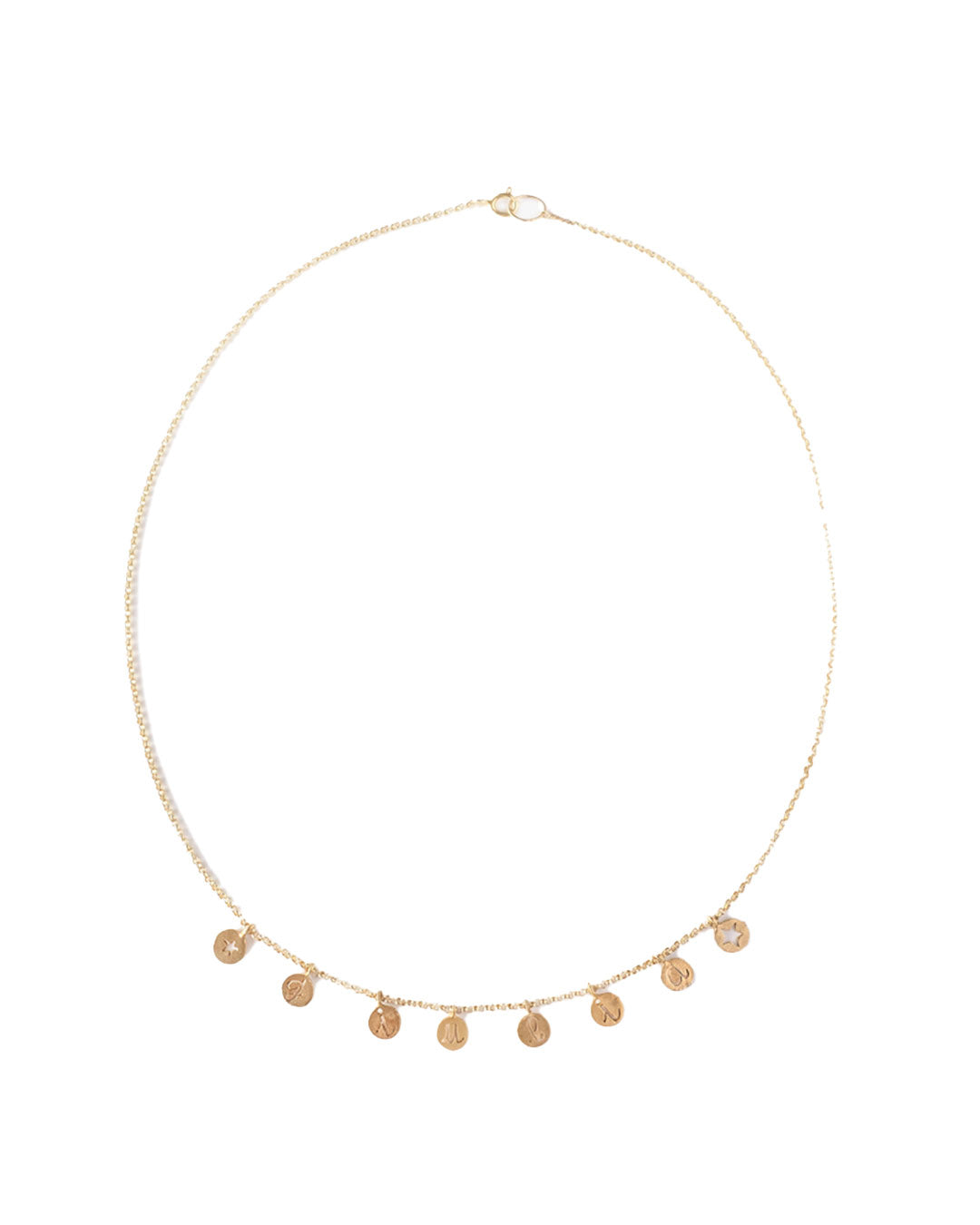 Custom handmade gold necklace - Giulia Tamburini personalize