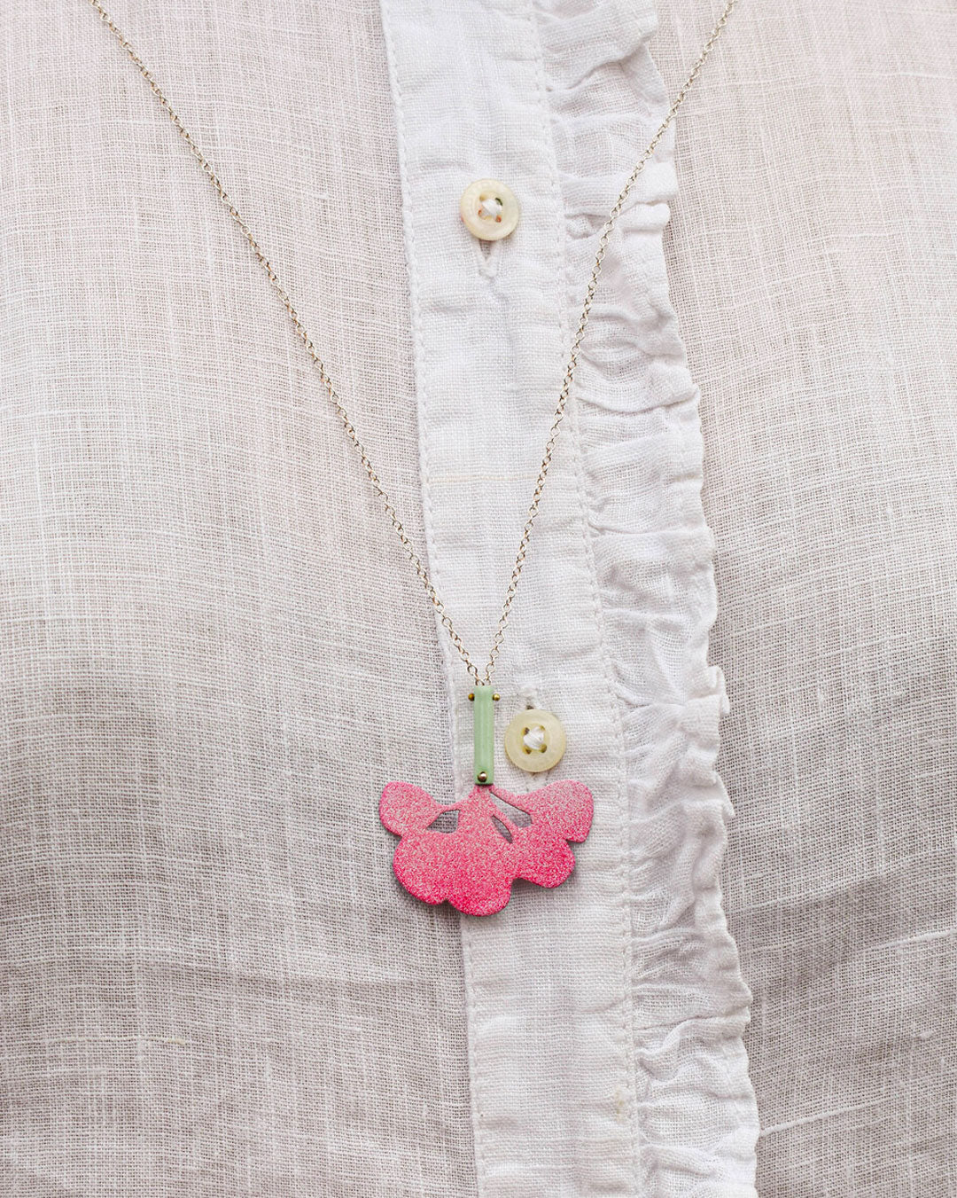 Mountain Everlasting herbarium Necklace