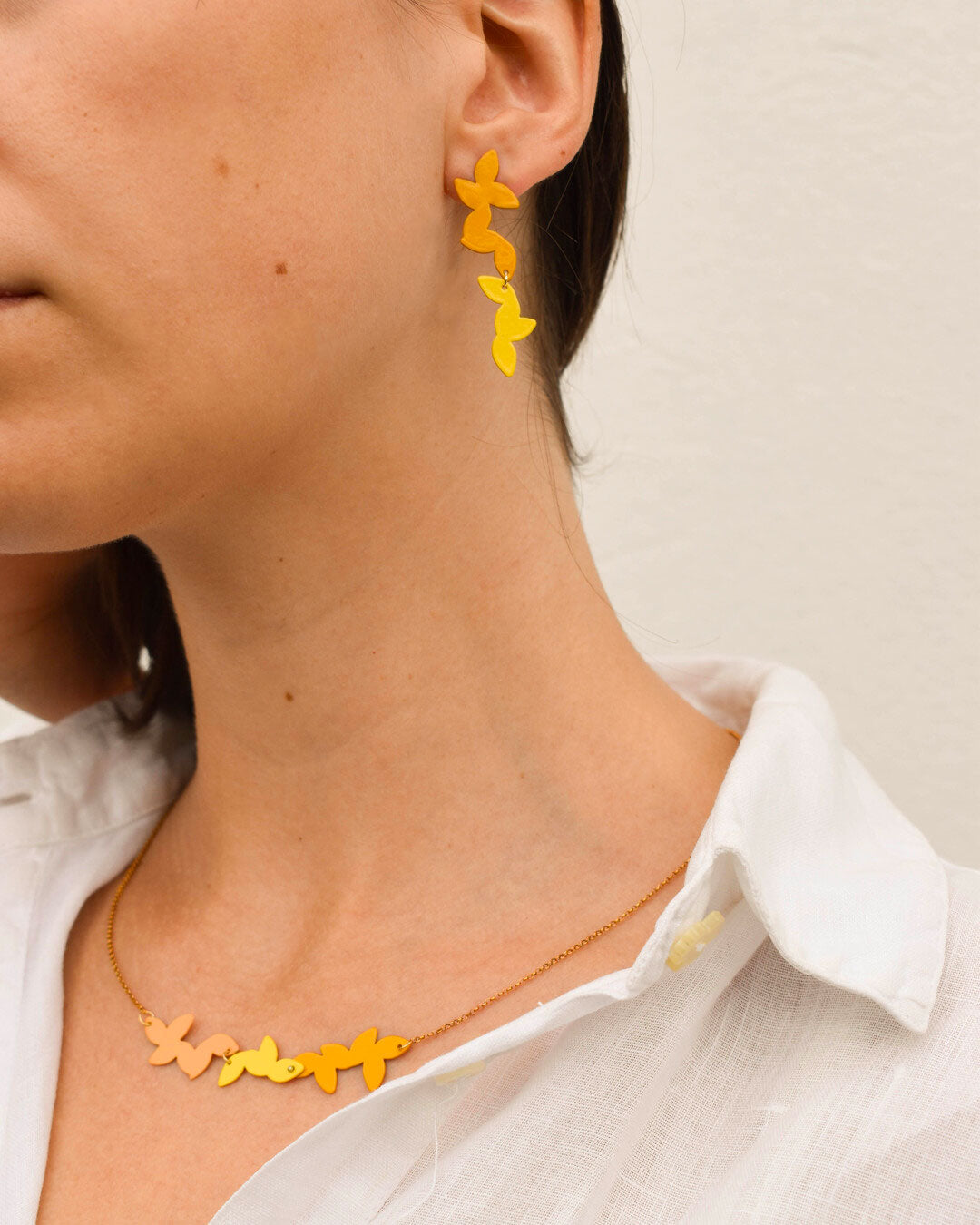 Loosestrife herbarium Earrings