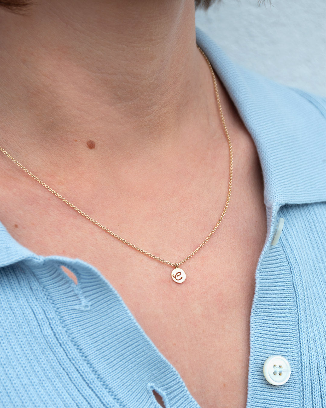 Custom handmade gold necklace - Giulia Tamburini personalize