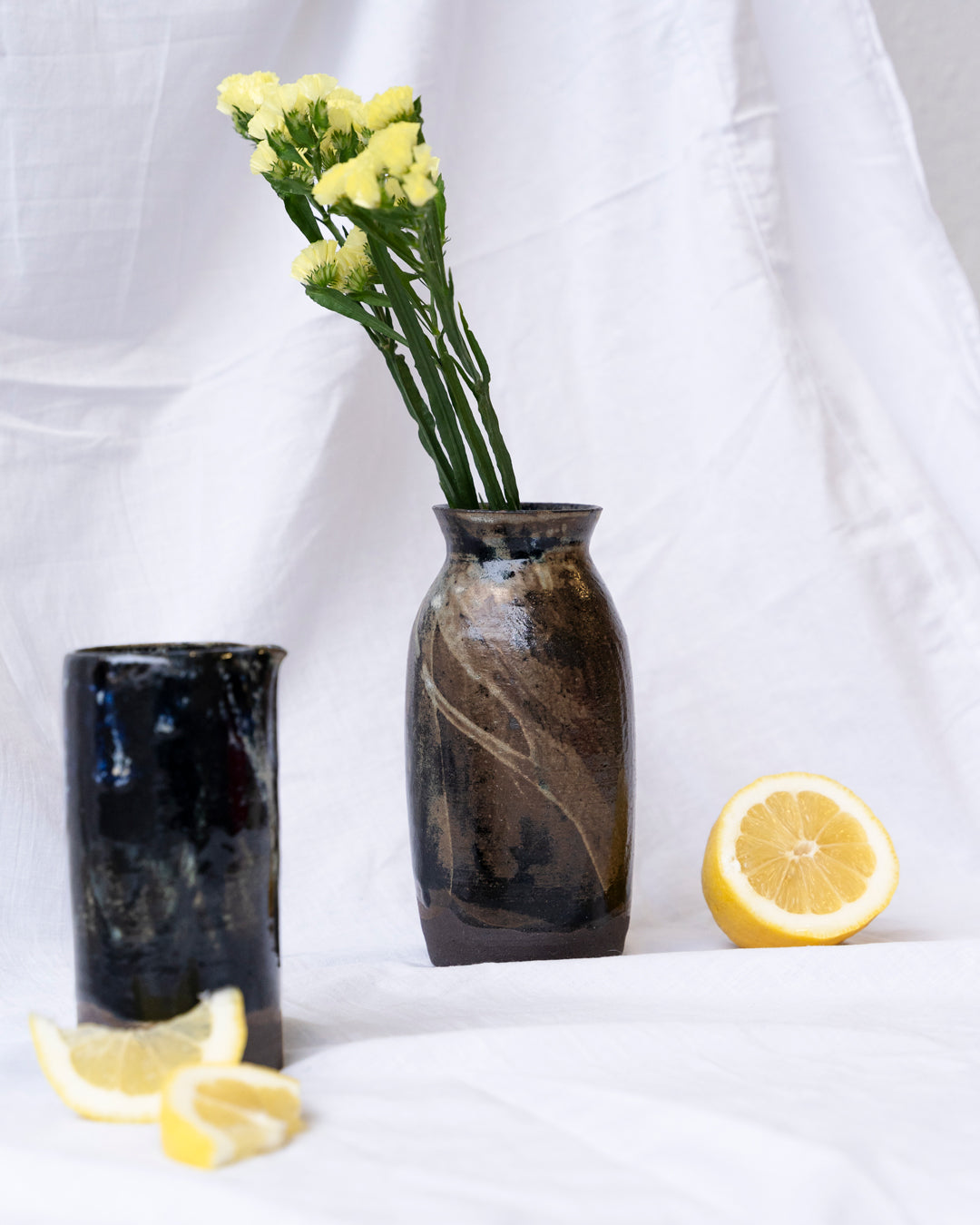 water bottle handmade handctafted ceramic
