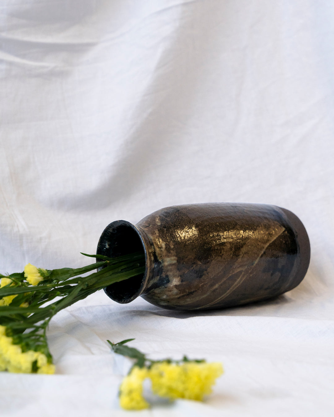 water bottle handmade handcrafted ceramic