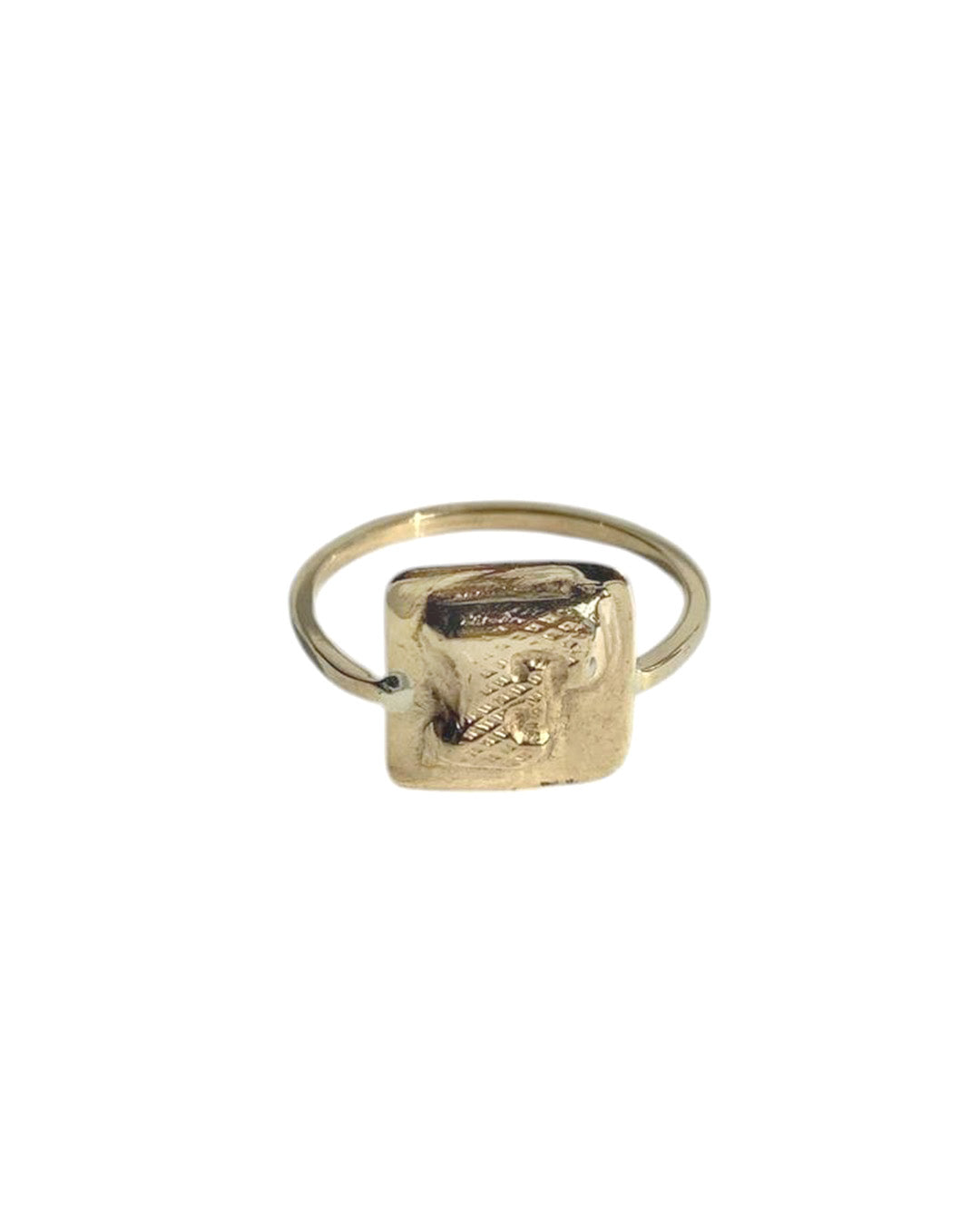 Inizi Collection_Mini Letter Ring