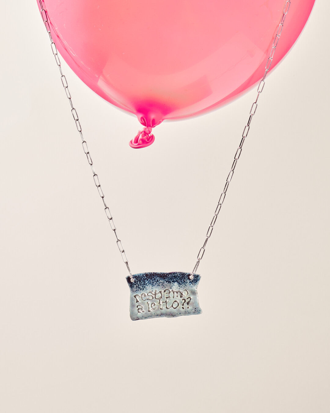 Desider Collection "Restiamo al Letto" plaque