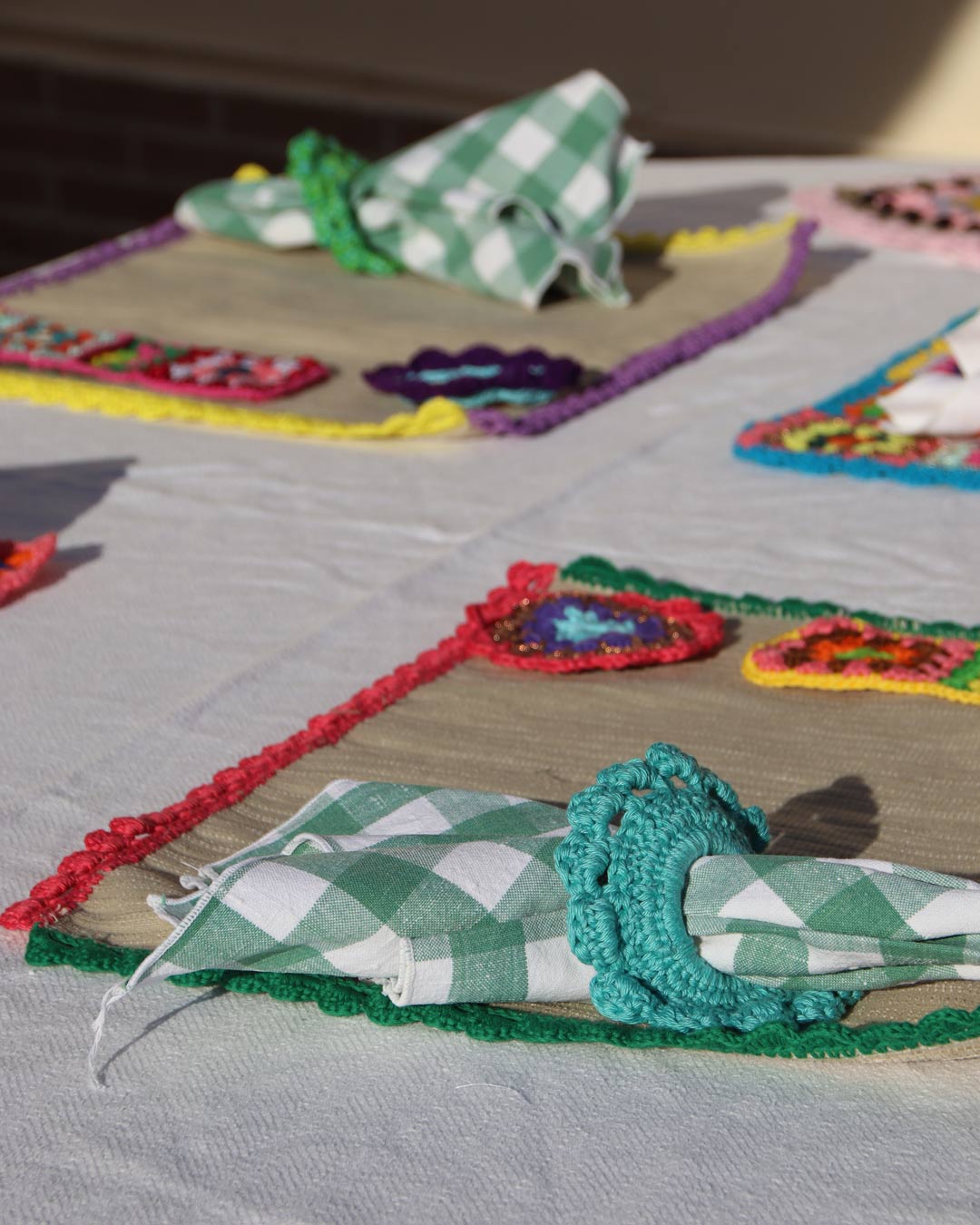 Crochet napkin holder - Almace