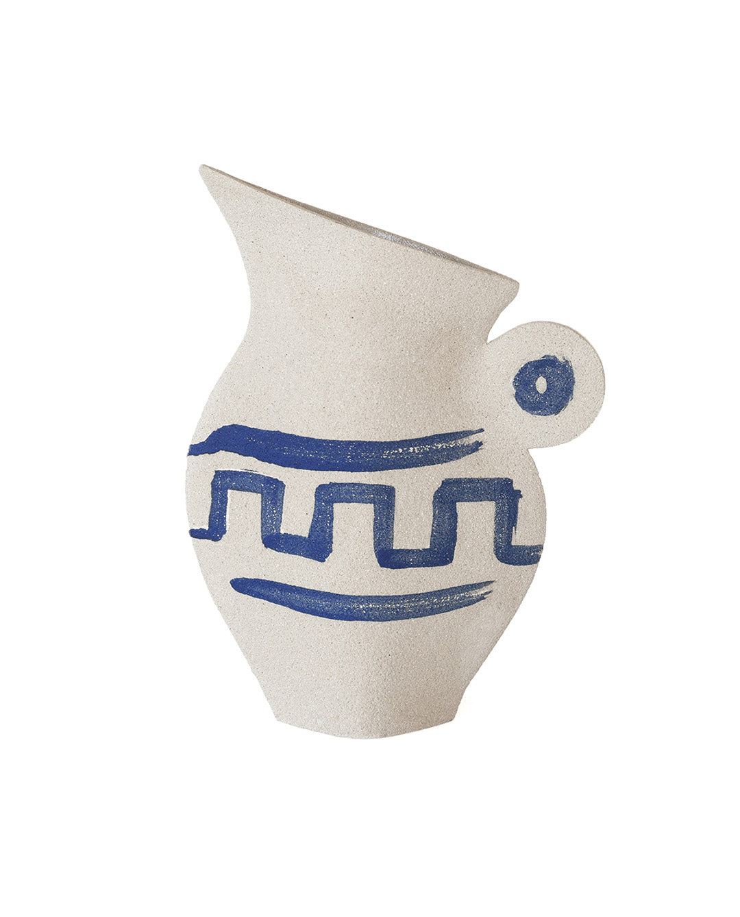 ‘Greek Pitcher’ Ceramic Illustrated Vase